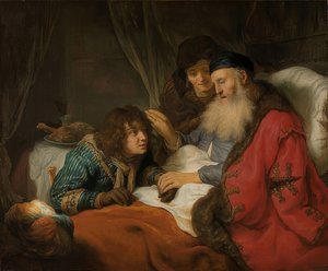 Isak velsigner Jakob. Omkring 1638