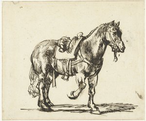 Hest af den barmhjertige samaritaner af Govert Flinck