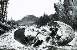 Alexander Mackenzie begynder sin søgen efter en rute gennem Canada med en hårrejsende flodtur.