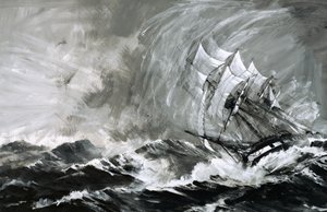 Clipper-kaptajnerne skånede ingen for at nå frem til Australien, før guldet slap op. af Graham Coton