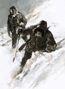 Dr. Isaac Stringer og C. F. Johnson vandrede tværs over Yukon af Graham Coton