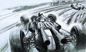 Ingen brite havde vundet Indianapolis 500 før Jim Clark i sin Lotus Ford af Graham Coton