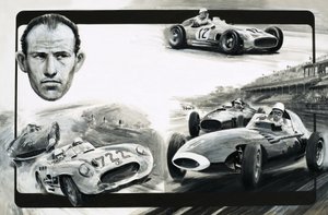Stirling Moss af Graham Coton