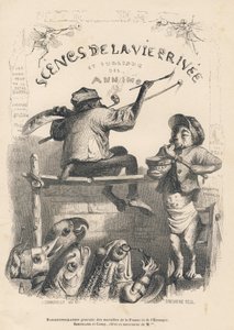 Generel hvidkalkning af væggene i Frankrig og i udlandet. Miniaturer illustreret af JJ Granville. Indgravering signeret Breviere i prologen med titlen "Parlamentary Summary" skrevet af PJ Stahl i "Scener fra dyrenes private og offentlige liv". af Grandville