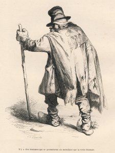 Tigger. Miniaturer illustreret af JJ Granville. Gravering signeret Caque i delen "Historien om en hare" skrevet af PJ Stahl i "Scener fra dyrenes private og offentlige liv". Paris, J. Hetzel og Paulin af Grandville