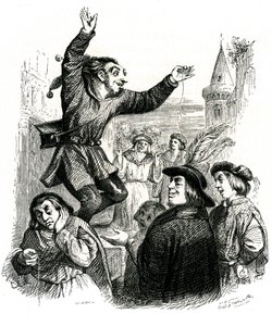 Narren, der sælger visdom: La Fontaines fabel