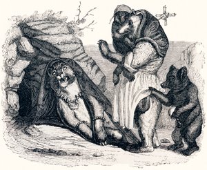 Løvinden og bjørnen (La lionne et l