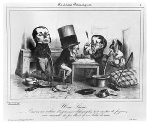Et Anfald, ca. 1840 af Grandville