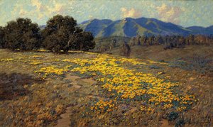 Californiens valmuer af Granville Redmond