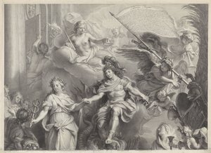 Allegori om Ludvig XIVs magt