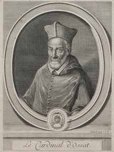 Kardinal Arnaud dOssat. af Gérard Edelinck
