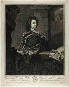 Hyacinthe Rigaud af Gérard Edelinck