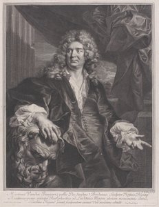Martin Vanden Bogaert, kaldet Desjardins, 1698. af Gérard Edelinck