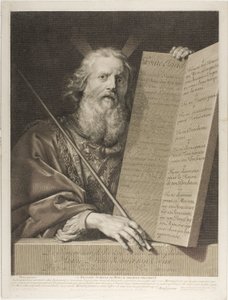 Moses af Gérard Edelinck