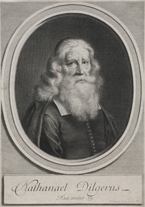 Nathanael Dilgerus, minister i Danzig, 1683. af Gérard Edelinck