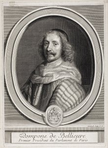 Pompon de Bellièvre af Gérard Edelinck