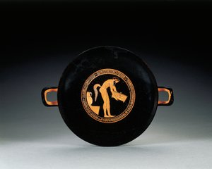Attisk rødfigur kylix, ca. 470 f.Kr af Greek