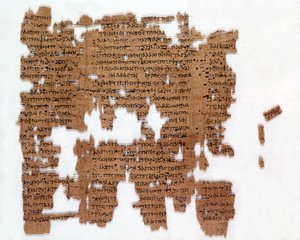Græsk videnskabelig papyrus fra 200 e.Kr. af Greek