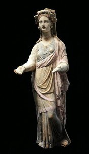 Canosan figur, 4.-3. århundrede f.Kr. (terracotta)