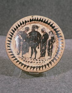 Tallerken, Vibo Valentia (Hipponion) (keramik) af Greek School