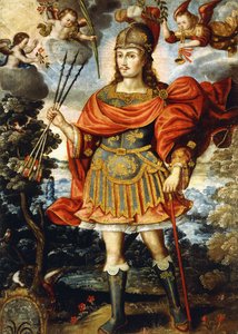 Sankt Sebastian, ca. 1620 af Gregorio Gamarra