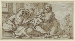 Maria med Kristusbarnet, Johannes Døberen og Sankt Antonius af Padova