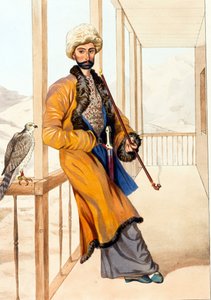 Kaukasisk traditionel kjole af Gagarin, Grigori Grigorievich (1810-1893)