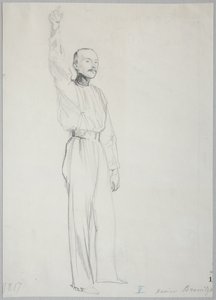 Portræt af grev Ksawery Korczak-Branicki 1814-1879, ca. 1840 af Grigori Grigorevich Gagarin