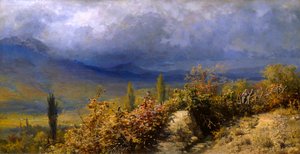 Efterårsudsigt over Krim, 1884.