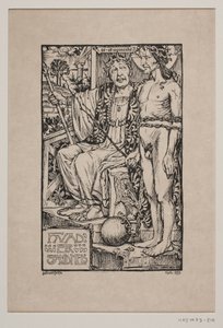 Kristus for Pilatus af Gudmund Hentze