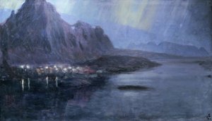 fra Svolvær af Gudmund Stenersen