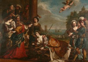 Didos død af Guercino (1591 1666) (after)