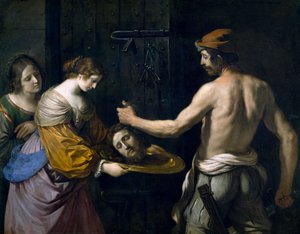 Salome modtager hovedet af St. Johannes Døberen