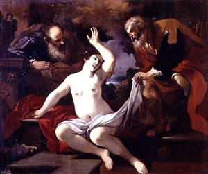Susanna og de ældste af Guercino