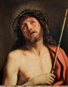 Ecce Homo-maleri af Giovanni Francesco Barbieri Guerchin dit Il Guercino (1591-1666) 1618 omkring Rom, Galleria Corsini