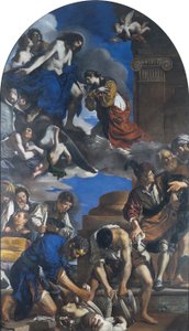 Begravelse af Sankt Petronilla af Guercino