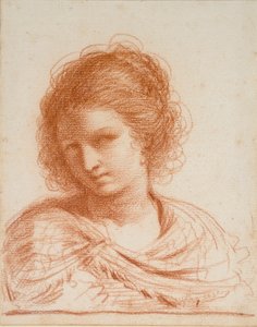 Leder af en ung kvinde, 1550-1666 af Guercino
