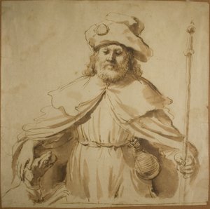 Saint-Roch af Guercino