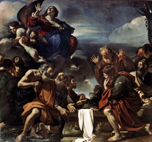Den hellige jomfru Marias himmelfart, 1623. af Guercino