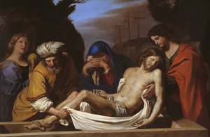 Begravelsen, c.1656 af Guercino