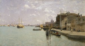 Morgen på Giudecca, Venedig