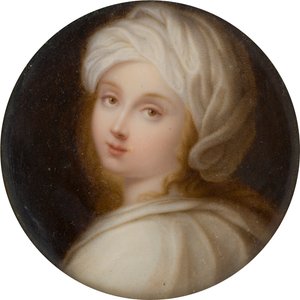 Portræt af Beatrice Cenci (1577-1599), ca. 1587-99 (olie på elfenben)
