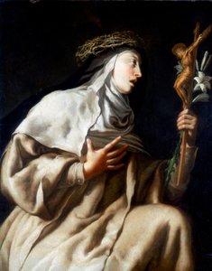 Sankt Teresa af Avila før korset, c1621-1663