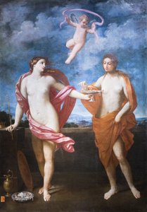 Allegori om frihed og beskedenhed af Guido Reni