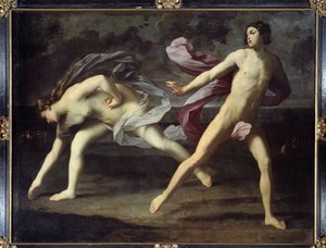 Atalanta og Hippomenes af Guido Reni