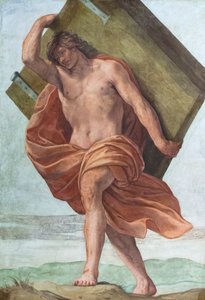 Loftfresker af værelset til Aldobrandini-brylluppet, der skildrer scener fra historierne om Samson (fresco) af Guido Reni