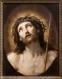 Kristus med røret, også kendt som Ecce Homo, ca. 1639-40 (olie på lærred) af Guido Reni