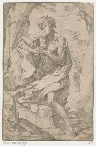 Sankt Hieronymus i ørkenen af Guido Reni