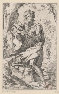 Sankt Hieronymus i ørkenen af Guido Reni