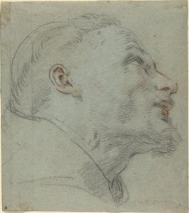 Hoved af Saint Francis af Guido Reni